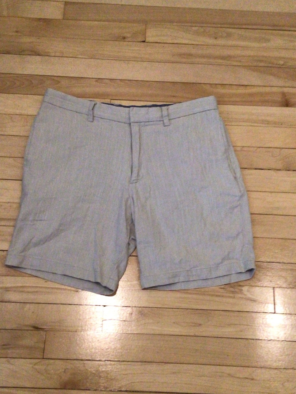 Banana Republic Pale Gray Coton Bermuda Shorts